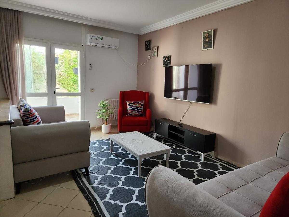 Duplex Bien Equipe Securise Avec Jardin Et Veranda La Marsa Zewnętrze zdjęcie